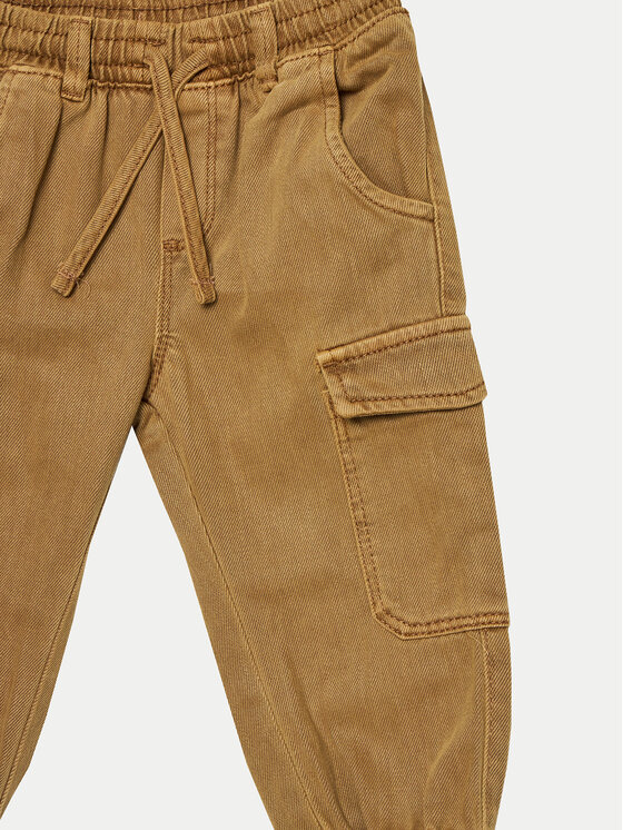 OVS OVS Hlače iz tkanine 2099371 Rjava Regular Fit