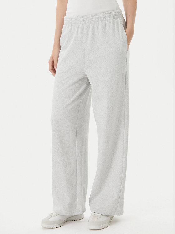 Tommy Hilfiger Tommy Hilfiger Sportinės kelnės UW0UW06180 Pilka Wide Leg