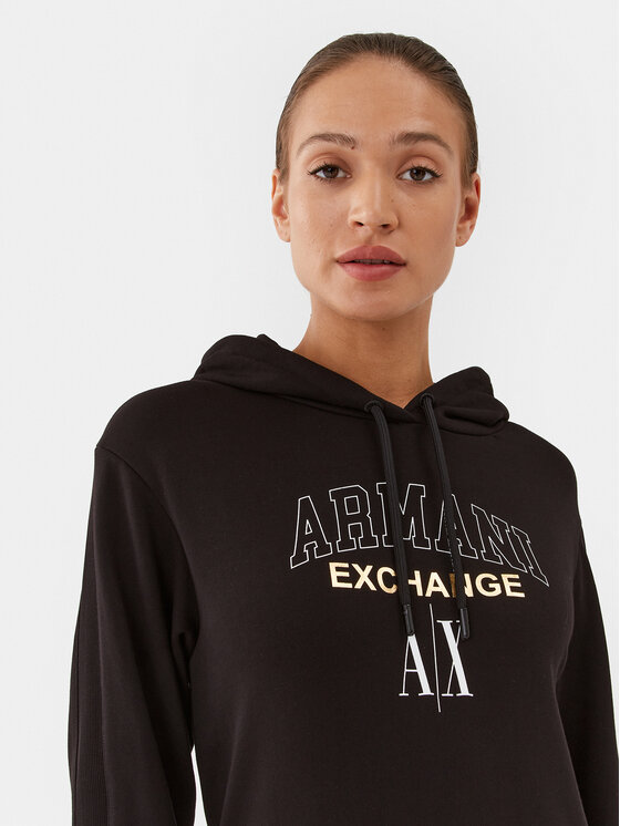 Armani Exchange Armani Exchange Vsakodnevna obleka 6RYA78 YJEBZ 1200 Črna Regular Fit