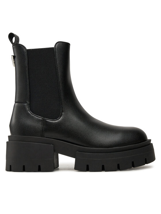 Guess Guess Ghete Jodhpur Charlotte FLFCHT ELE10 Negru