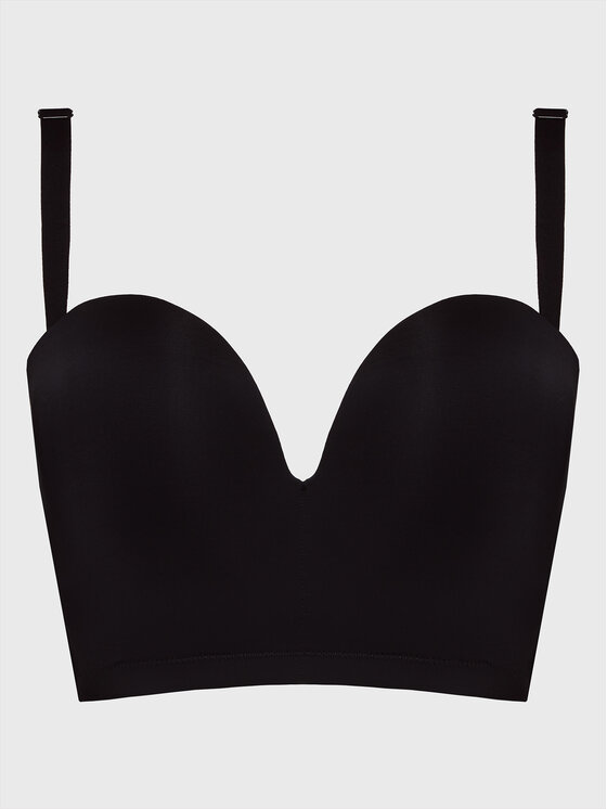 Wonderbra Wonderbra Balkonet nedrček WB000BHM Črna