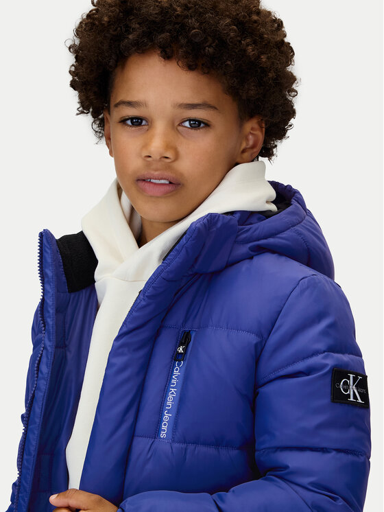 Calvin Klein Jeans Calvin Klein Jeans Giubbotto invernale Essential IB0IB01276 Blu Regular Fit