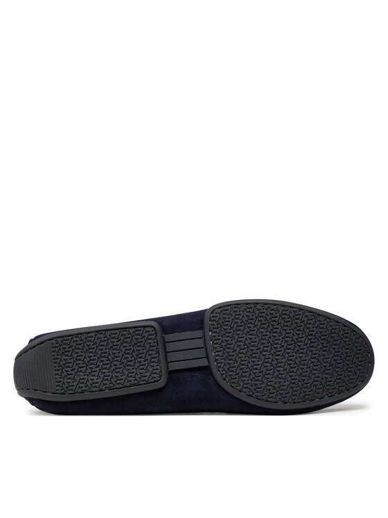 Tommy Hilfiger Tommy Hilfiger Mokaszin Th Suede Driver Loafer FW0FW08563 Sötétkék