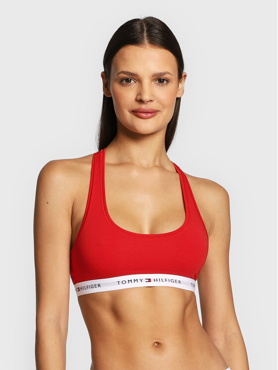 Tommy Hilfiger Tommy Hilfiger Krūšturis-tops UW0UW03820 Sarkans