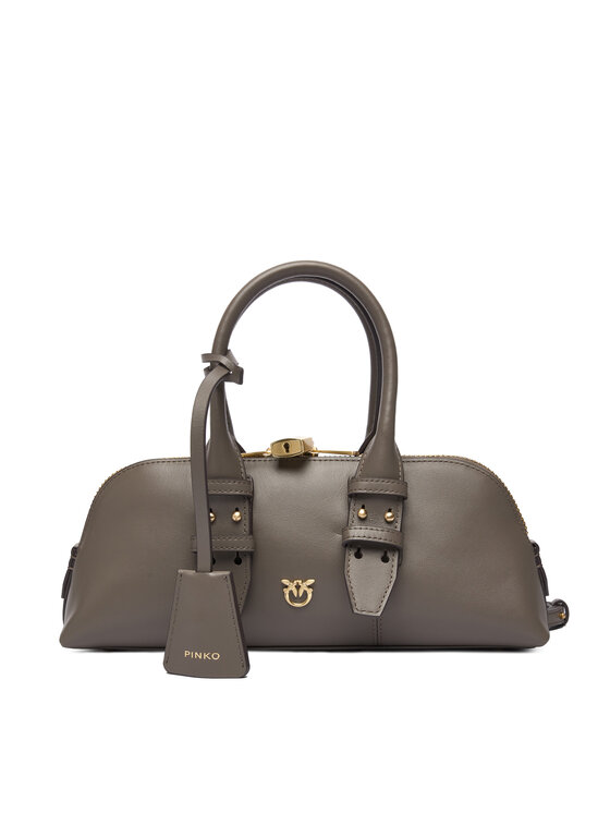 PINKO PINKO Τσάντα Bowling Bag Baguette AI 25-26 PLTT 105334 A0QO Γκρι