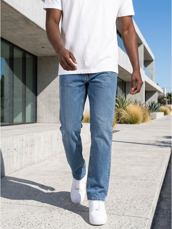 Urban City Urban City Jeansy Klasyczne 131767 Niebieski Regular Fit