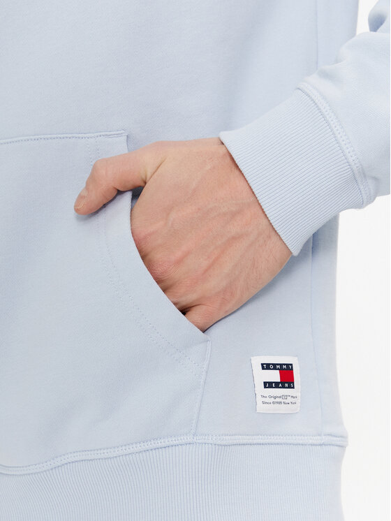 Tommy Jeans Tommy Jeans Mikina Varsity DM0DM18401 Světle modrá Regular Fit