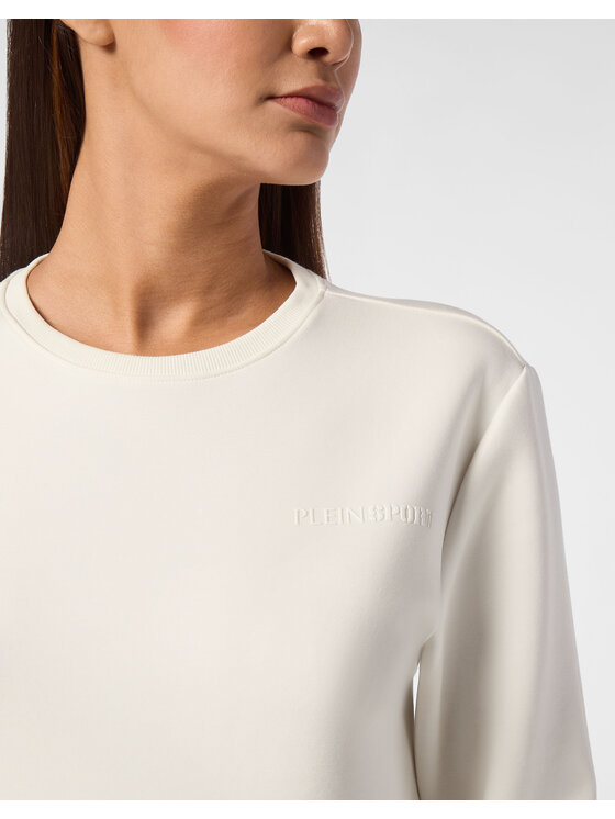 Plein Sport Plein Sport Longsleeve 10195 Bianco Regular Fit