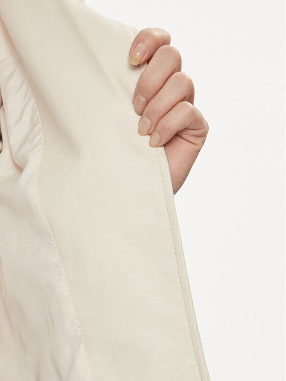 Vila Vila Giacca in similpelle Cara 14044851 Beige Regular Fit
