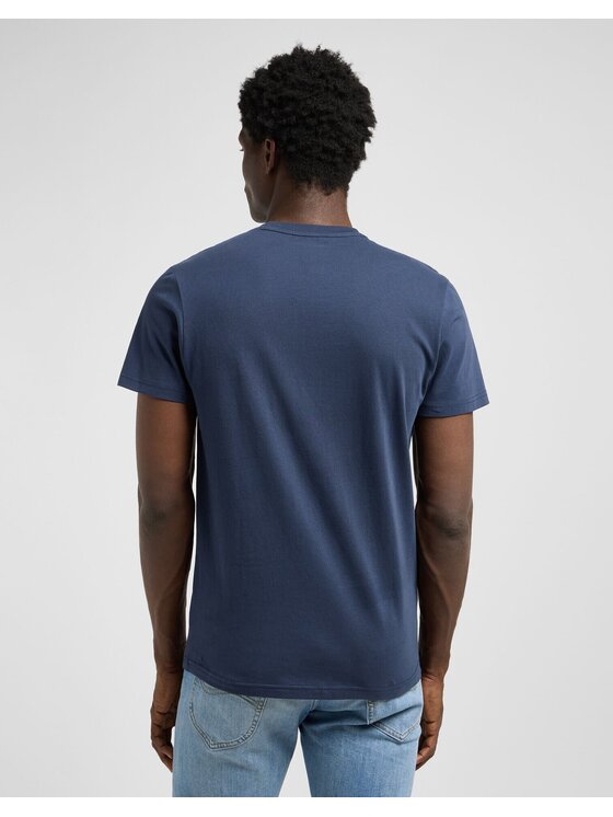 Lee Lee T-shirt TWIN PACK CREW Multicolore Slim Fit