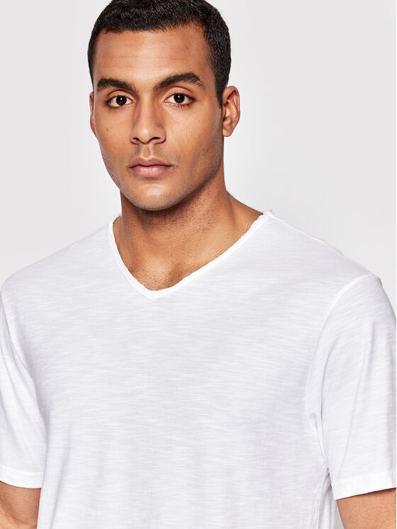 United Colors Of Benetton United Colors Of Benetton T-krekls 3JE1J4264 Balts Relaxed Fit