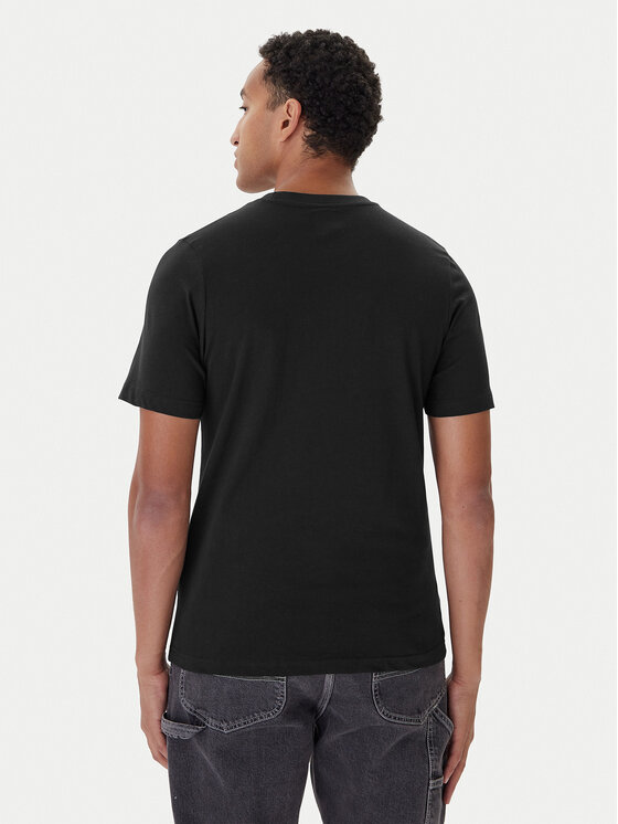 Kappa Kappa Komplet t-shirtów Logo Sylvo 322562W Czarny Regular Fit