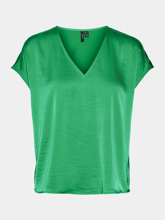 Vero Moda Vero Moda Футболка Marys Dana 10300421 Зелений Regular Fit