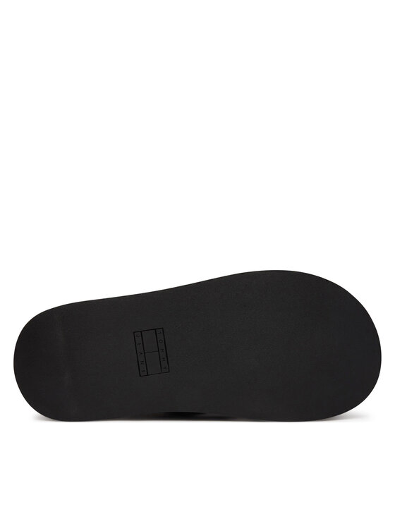 Tommy Jeans Tommy Jeans Sandały Padded Strap Wedge Sandals EN0EN02946 Czarny