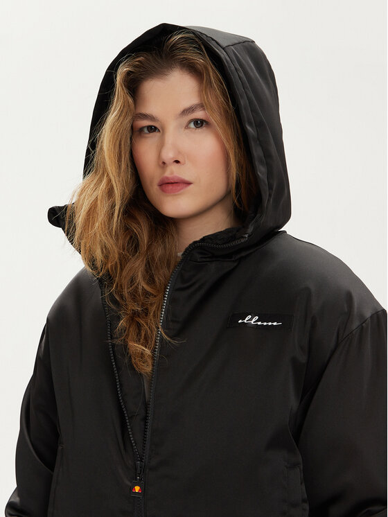 Ellesse Ellesse Átmeneti kabát Joanara SGP15961 Fekete Relaxed Fit