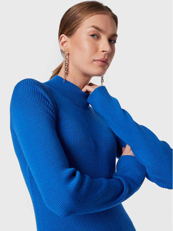 Vestito di maglia Karola IO1122F3088 Blu Regular