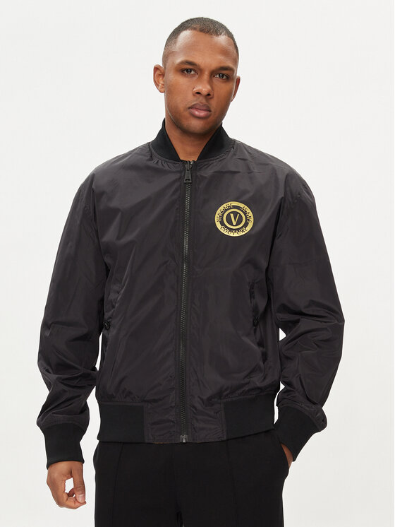 Versace Jeans Couture Versace Jeans Couture Куртка бомбер 76GAS407 Чорний Regular Fit