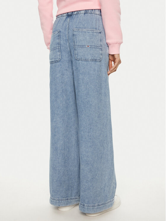 Tommy Jeans Tommy Jeans Džinsai Twill DW0DW21442 Mėlyna Flare Fit