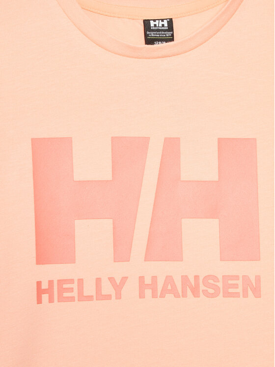 Helly Hansen Helly Hansen Tricou Logo 41709 Portocaliu Regular Fit