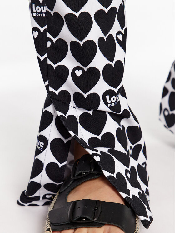 LOVE MOSCHINO LOVE MOSCHINO Pantaloni trening W162300E 2409 Colorat Slim Fit