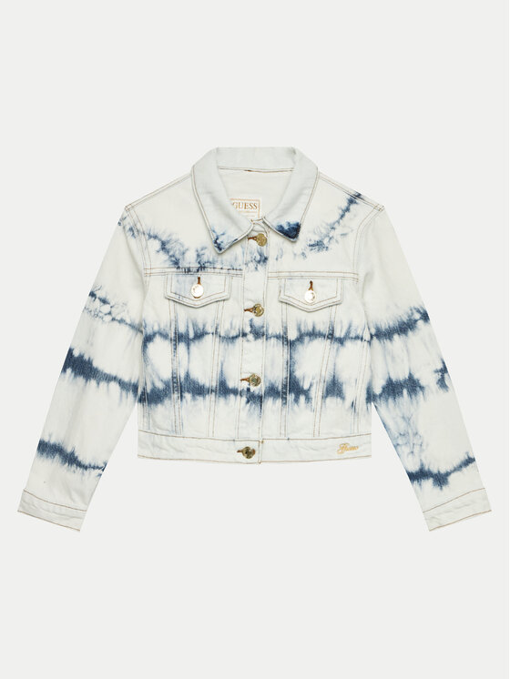 Guess Guess Džínsová bunda J4GL00 D45E0 Modrá Regular Fit