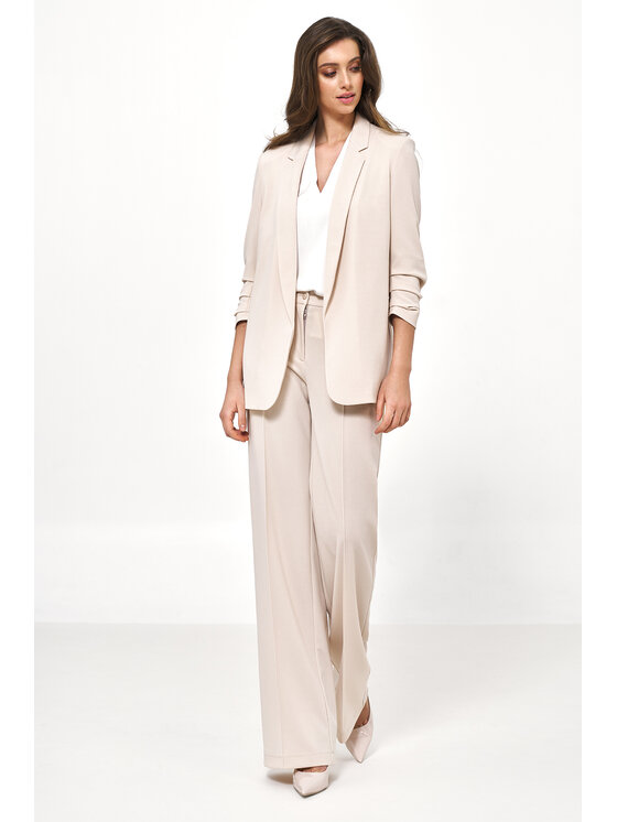 NIFE NIFE Marynarka Z58 Beżowy Blazer Fit