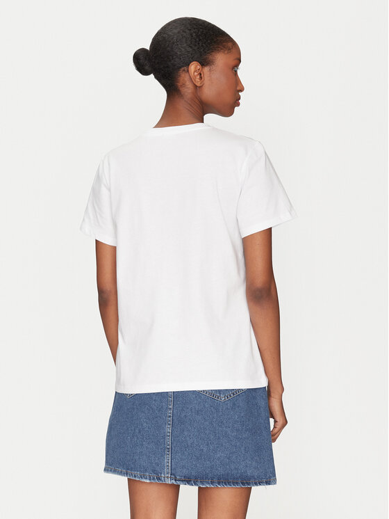 Marella Marella T-shirt Ovest 2515971071 Bijela Regular Fit