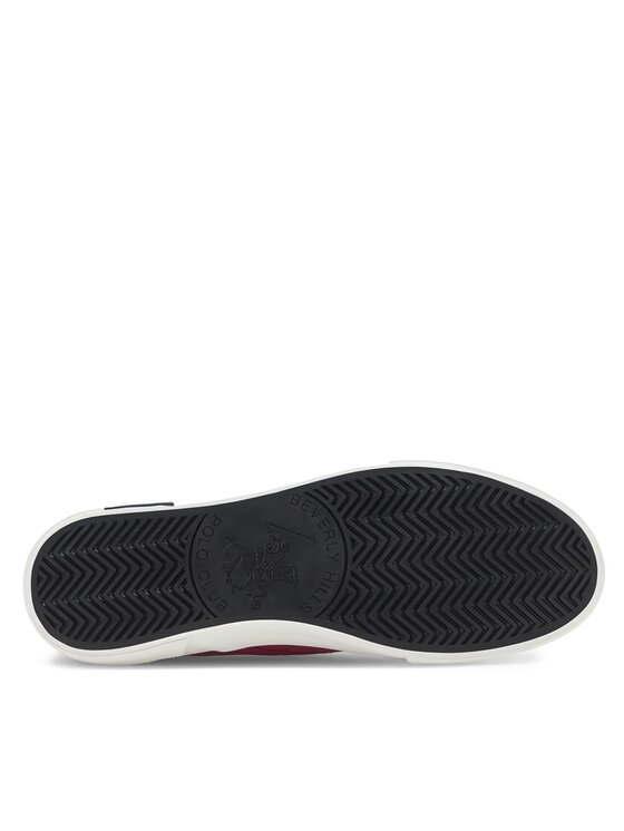Beverly Hills Polo Club Beverly Hills Polo Club Sneakers aus Stoff M-VSS24001 Dunkelrot