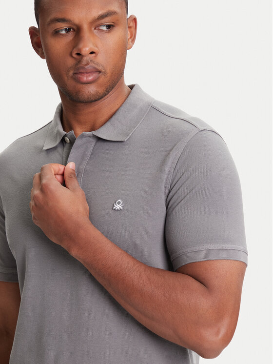 United Colors Of Benetton United Colors Of Benetton Polo 3089J3179 Siva Regular Fit