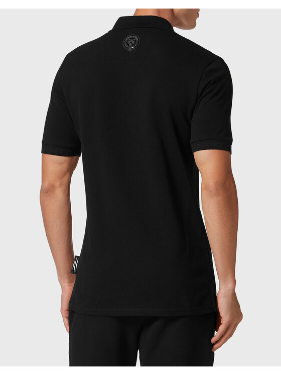 Plein Sport Plein Sport Polo 687 Czarny Slim Fit