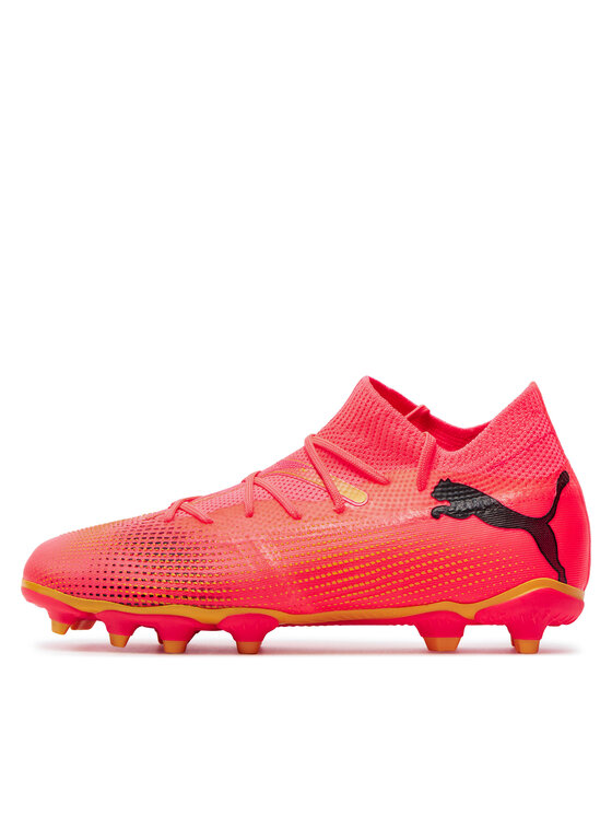 Puma Puma Buty do piłki nożnej Future 7 Match Fg/Ag Jr 107729-03 Różowy