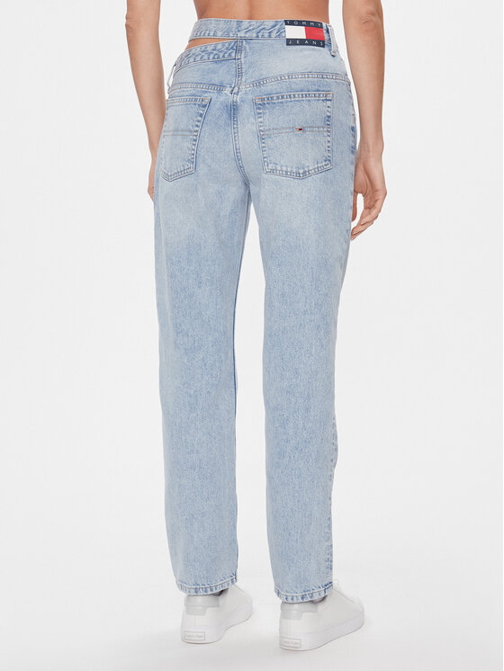 Tommy Jeans Tommy Jeans Джинси Julie Cut Out Wb Uh Str Ah7011 DW0DW17172 Голубий Straight Fit