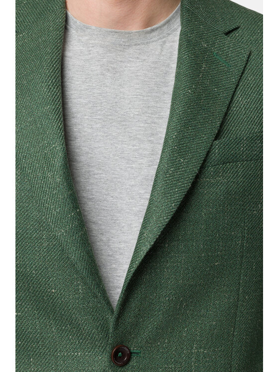 Lancerto Lancerto Marynarka Sintra MA099123000001 Zielony Slim Fit