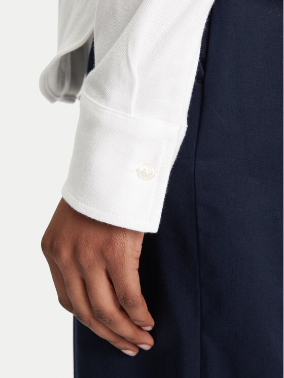 Tommy Hilfiger Tommy Hilfiger Košulja 1985 WW0WW43528 Écru Slim Fit