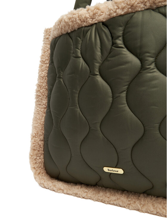 Barbour Barbour Дамска чанта Marnie Quilt Tote Bag LBA0482OL71 Каки