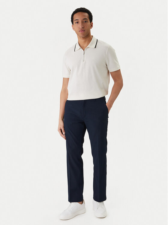 Calvin Klein Calvin Klein Polokošile LV04LF214G Écru Regular Fit