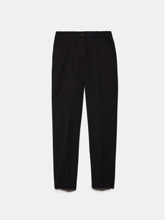 Sisley Sisley Chino-püksid 4BYW55AH6 Must Regular Fit