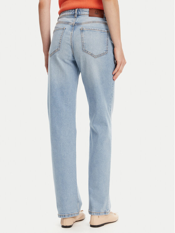 United Colors Of Benetton United Colors Of Benetton Τζιν 41TBDE00J Μπλε Straight Leg