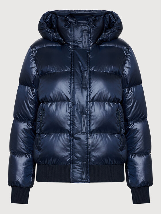 Armani Exchange Armani Exchange Vatovaná bunda 8NYB40 YNYNZ 15AH Tmavomodrá Regular Fit