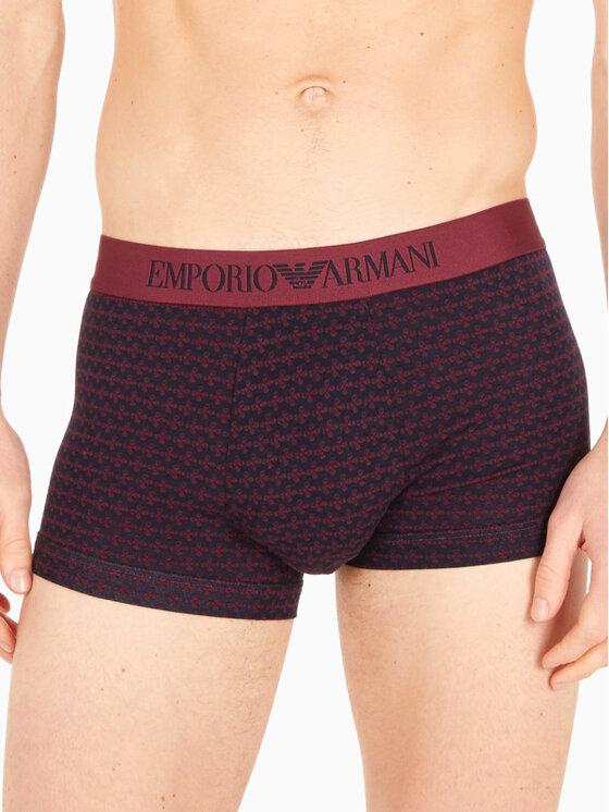 Emporio Armani Underwear Emporio Armani Underwear Súprava 2 kusov boxeriek 1112103F504 Bordová