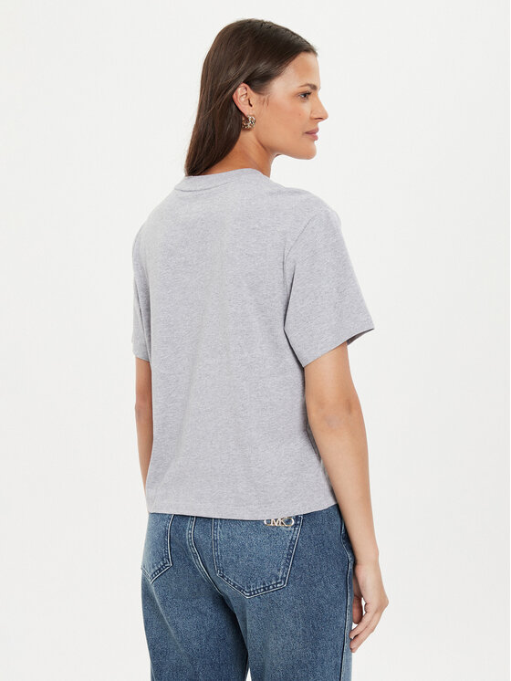 Guess Jeans Guess Jeans T-Shirt W4YI73 K8HM0 Grau Boxy Fit