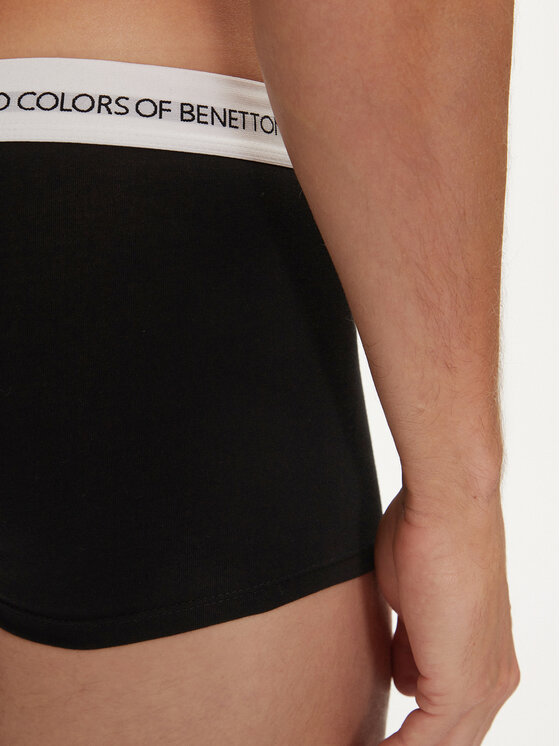 United Colors Of Benetton United Colors Of Benetton Set od 3 para bokserica 3OP82X00Y Crna