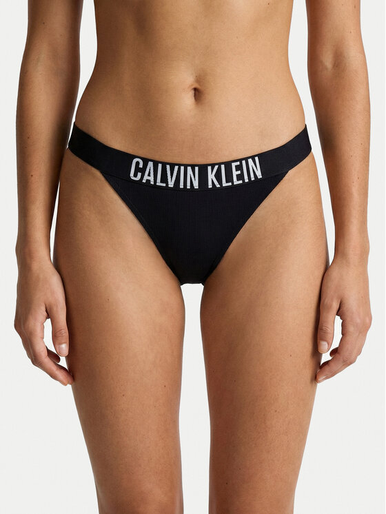 Calvin Klein Swimwear Calvin Klein Swimwear Bikini apakšdaļa LV00Q61218 Melns