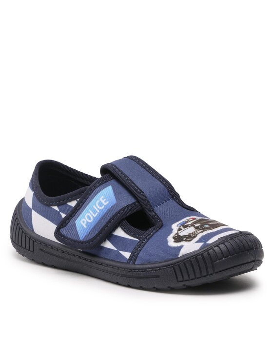 Papuci de casă MB 4SK3/37-28POIR Bleumarin