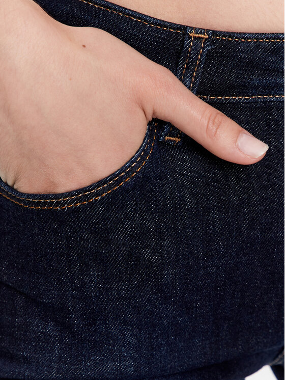 Guess Guess Džinsi W3YA15 D4U54 Tumši zils Regular Fit