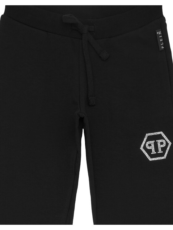 PHILIPP PLEIN PHILIPP PLEIN Jogger nohavice 19823 Čierna Jogger Fit