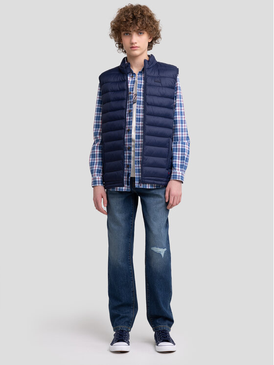 BIG STAR BIG STAR Jeansy ISAAM Niebieski Loose Fit