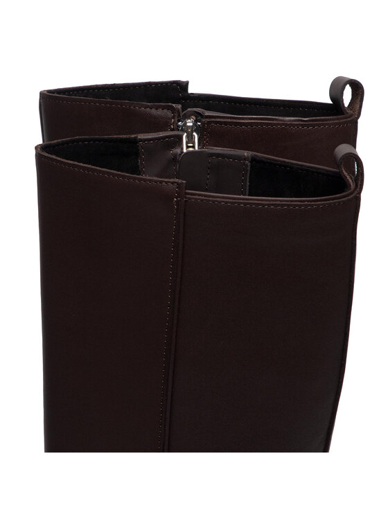 Calvin Klein Calvin Klein Klassische Stiefel Knee Boot 20 W/Hdw HW0HW00607 Braun