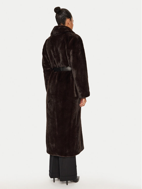 PINKO PINKO Futro COMORE 103824 A1ZM M28 Brązowy Regular Fit