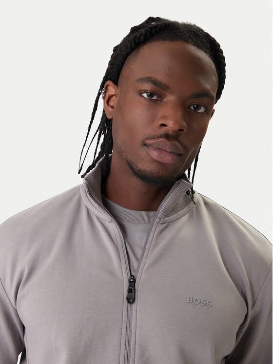 BOSS BOSS Džemperis Skaz 50555496 Pilka Regular Fit